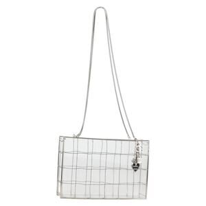 Chanel Chain Tote Bag Plastic Clear CC